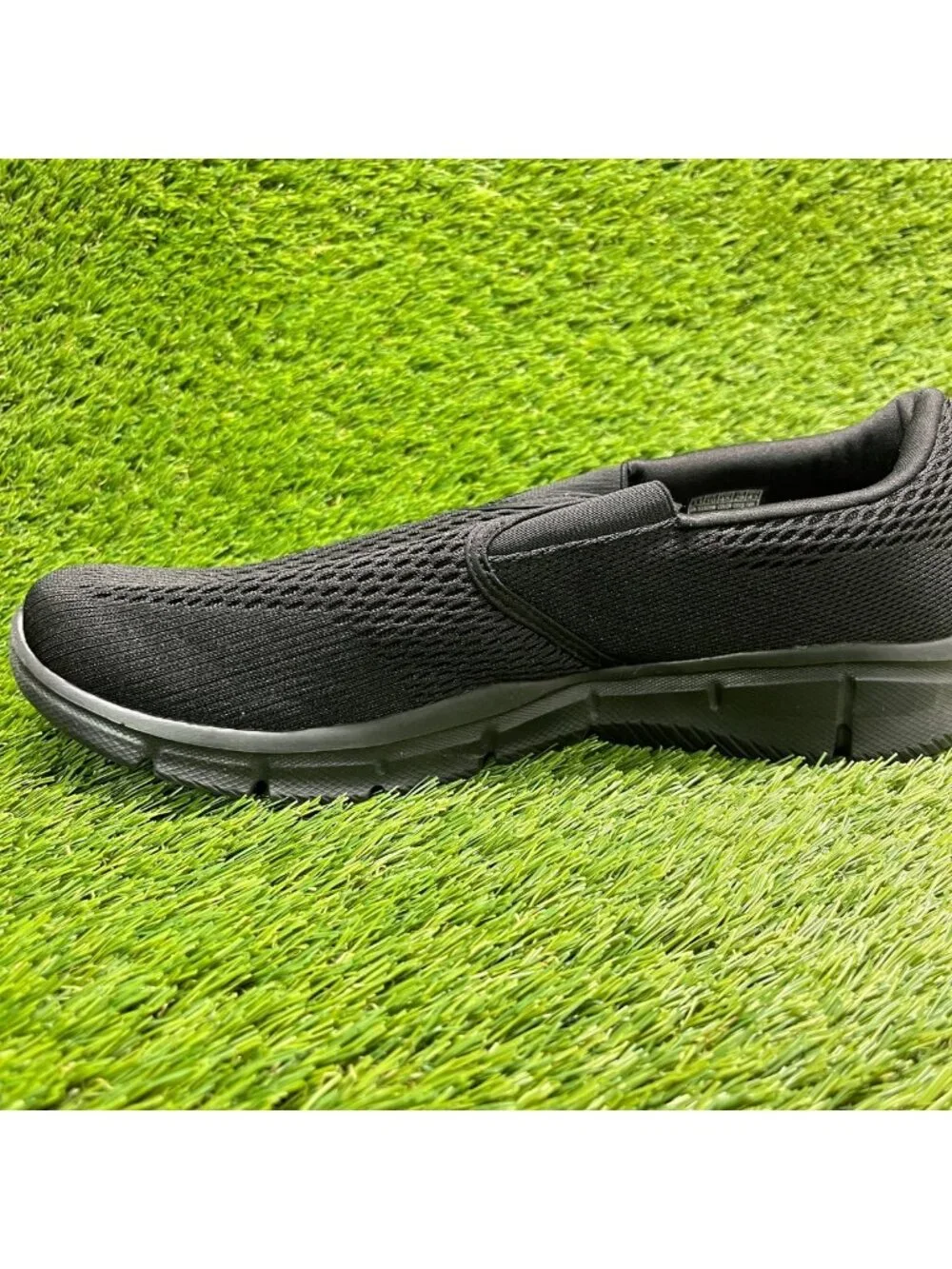 Skechers Equalizer Double Play Mens Size 11E Black Athletic Shoes Sneakers